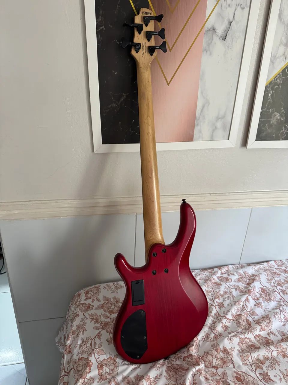 Baixo cort B5 artisan v bartolini 5 cordas - Foto 5