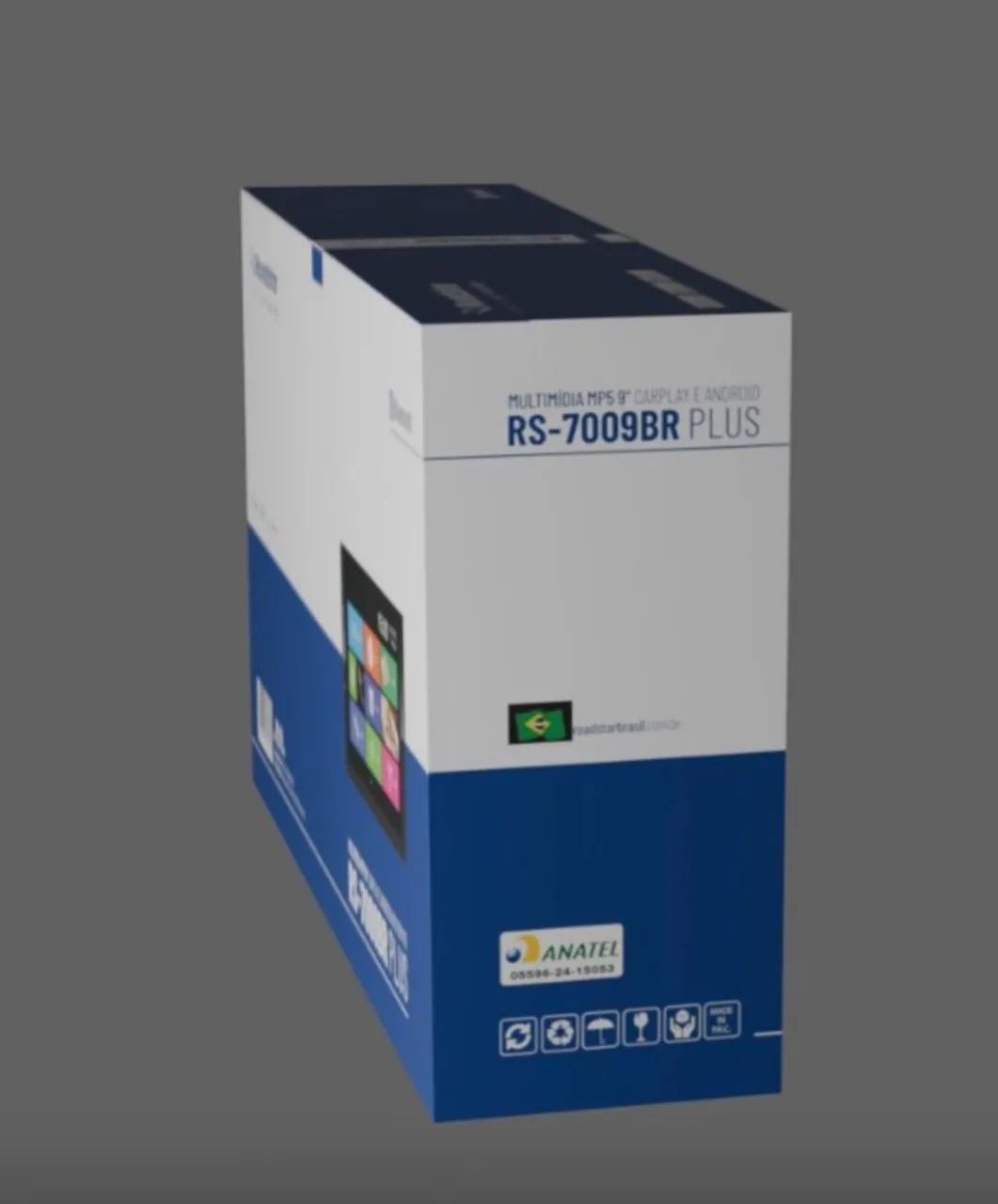 Multimídia RS7009BR 9 Polegadas Carplay sem fio  - Foto 3