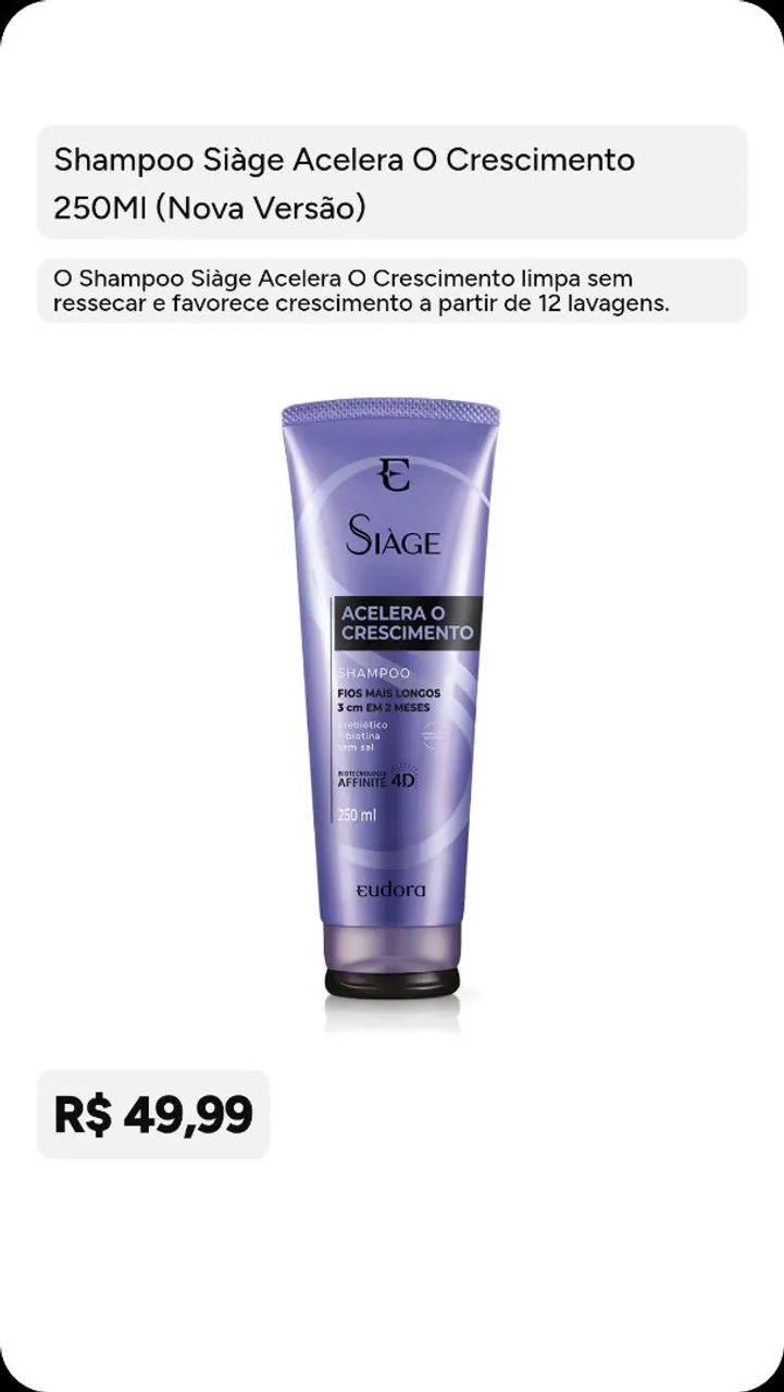 Produtos de cabelos