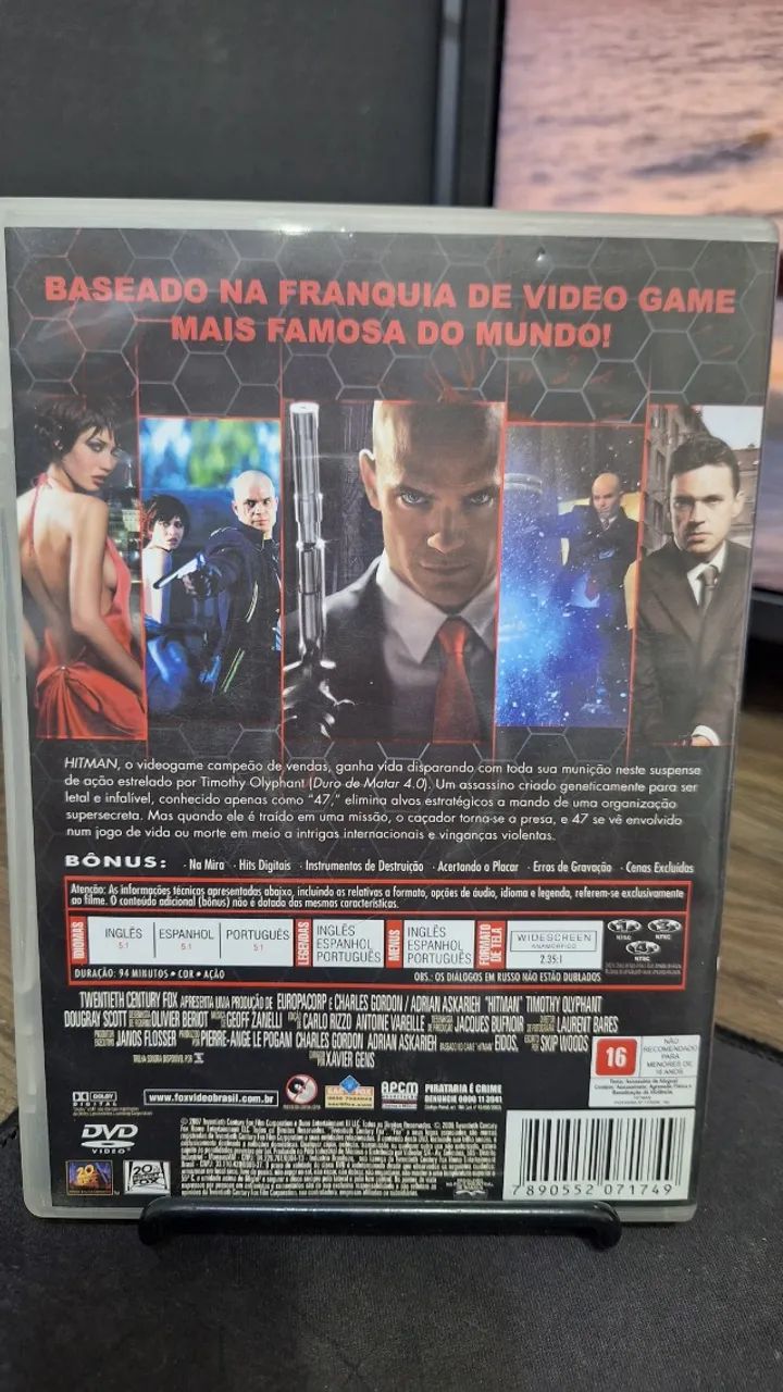 DVD Hitman Versão Estendida - Foto 2