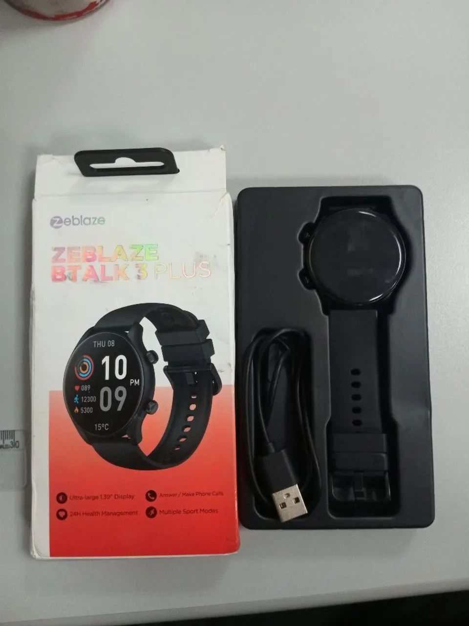 Smartwatch Zeblaze Btalk 3 Plus Bluetooth Completo