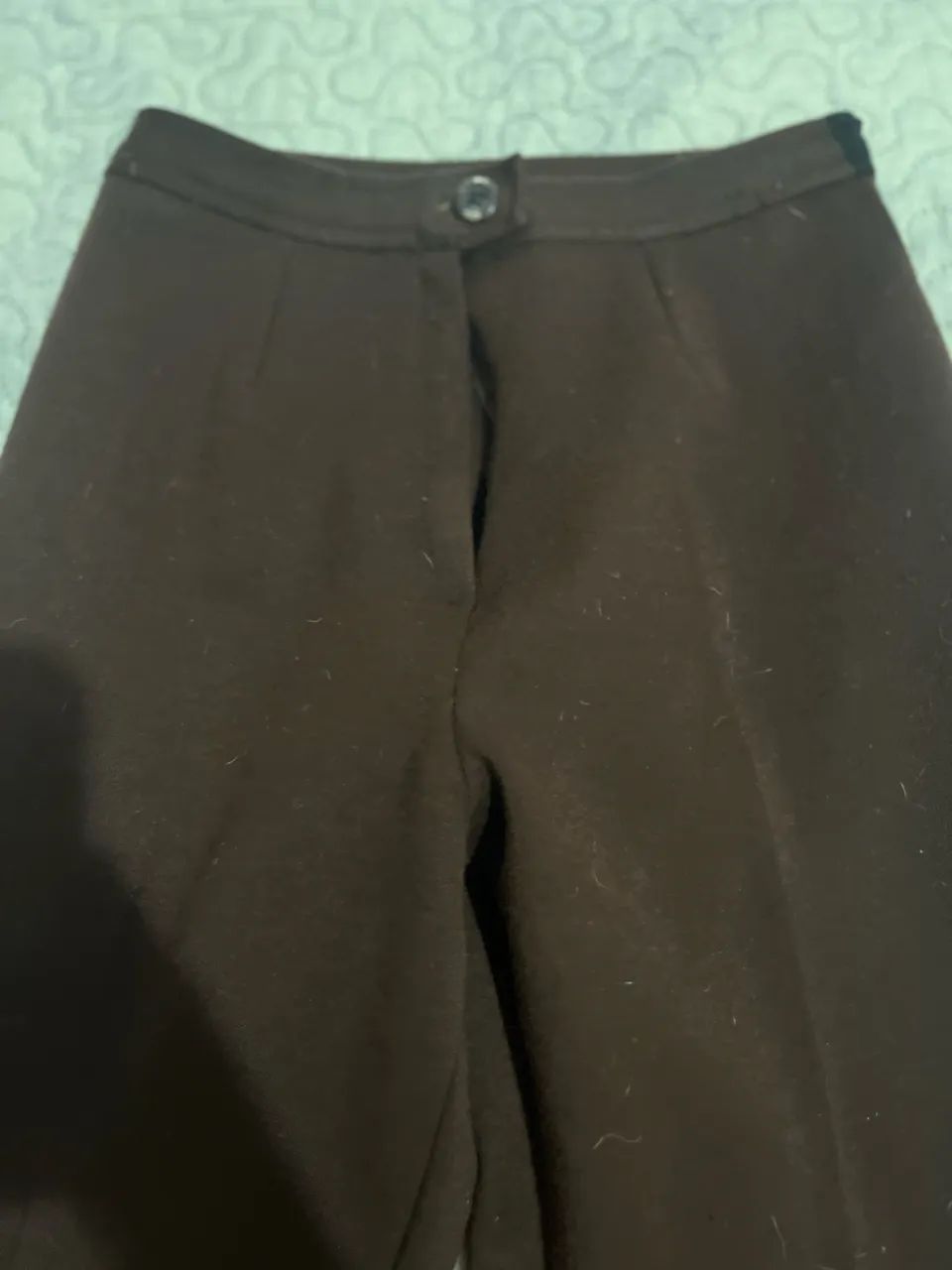 Calça social marrom - elegante e confortável (tam. 36)