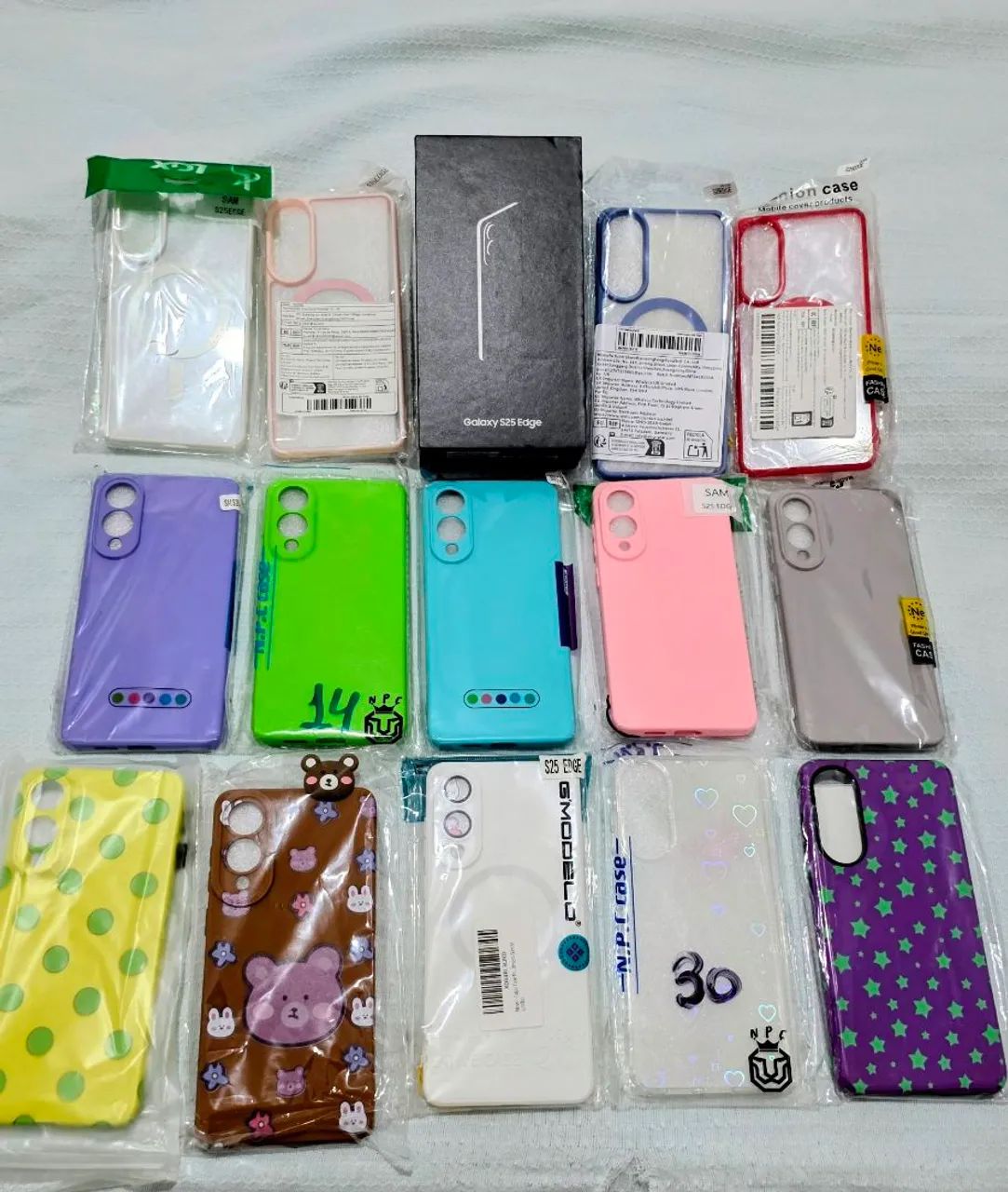 S25 EDGE kit com 15 capas novas - Foto 2