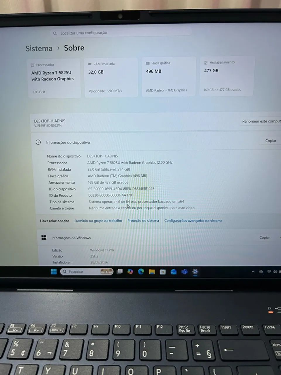 Notebook VAIO FE16 32gb de RAM - Foto 3