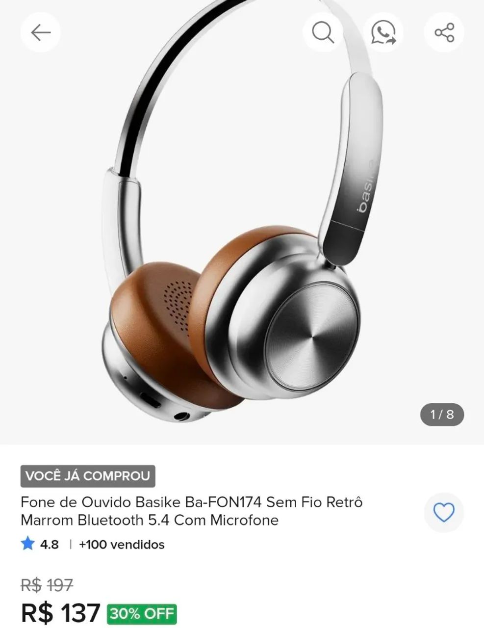 Headfone da Basike BA-FON174 - Foto 3