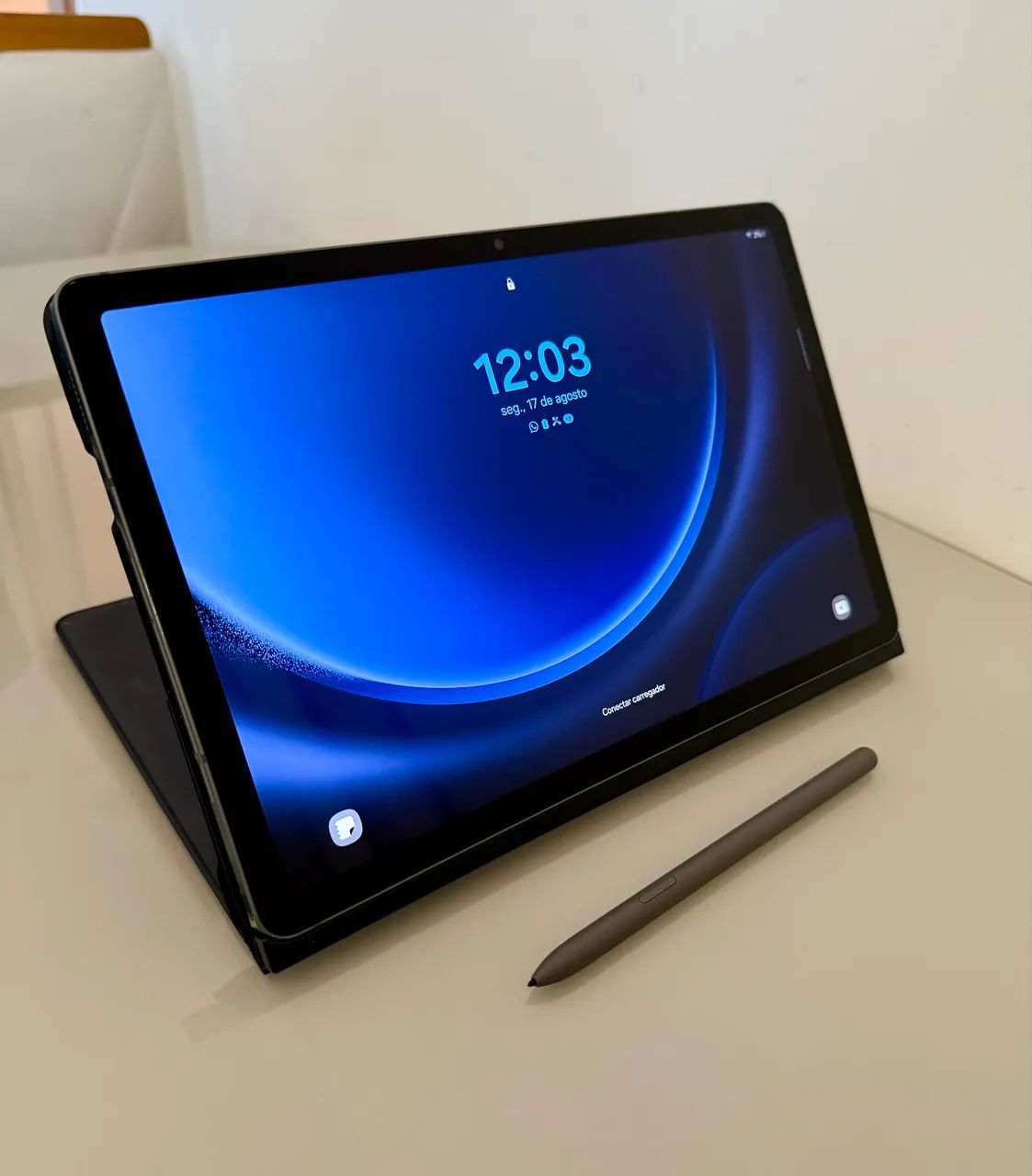 Tablet S9 FE 128gb + Capa de proteção + S Pen