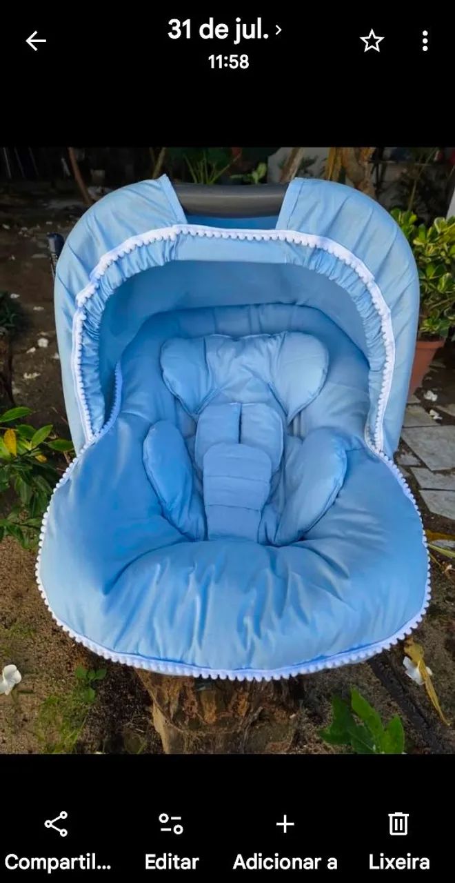 Capas para bebe conforto