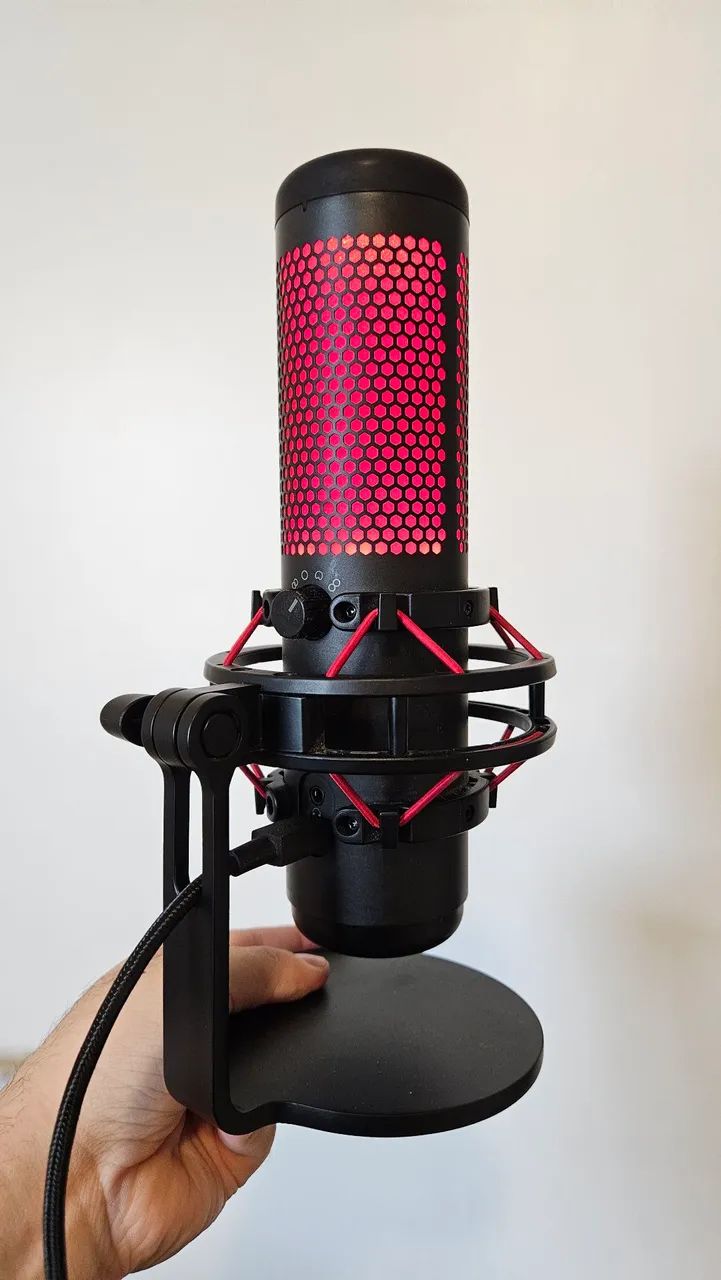 Microfone HyperX Quadcast (Usado) - Foto 2