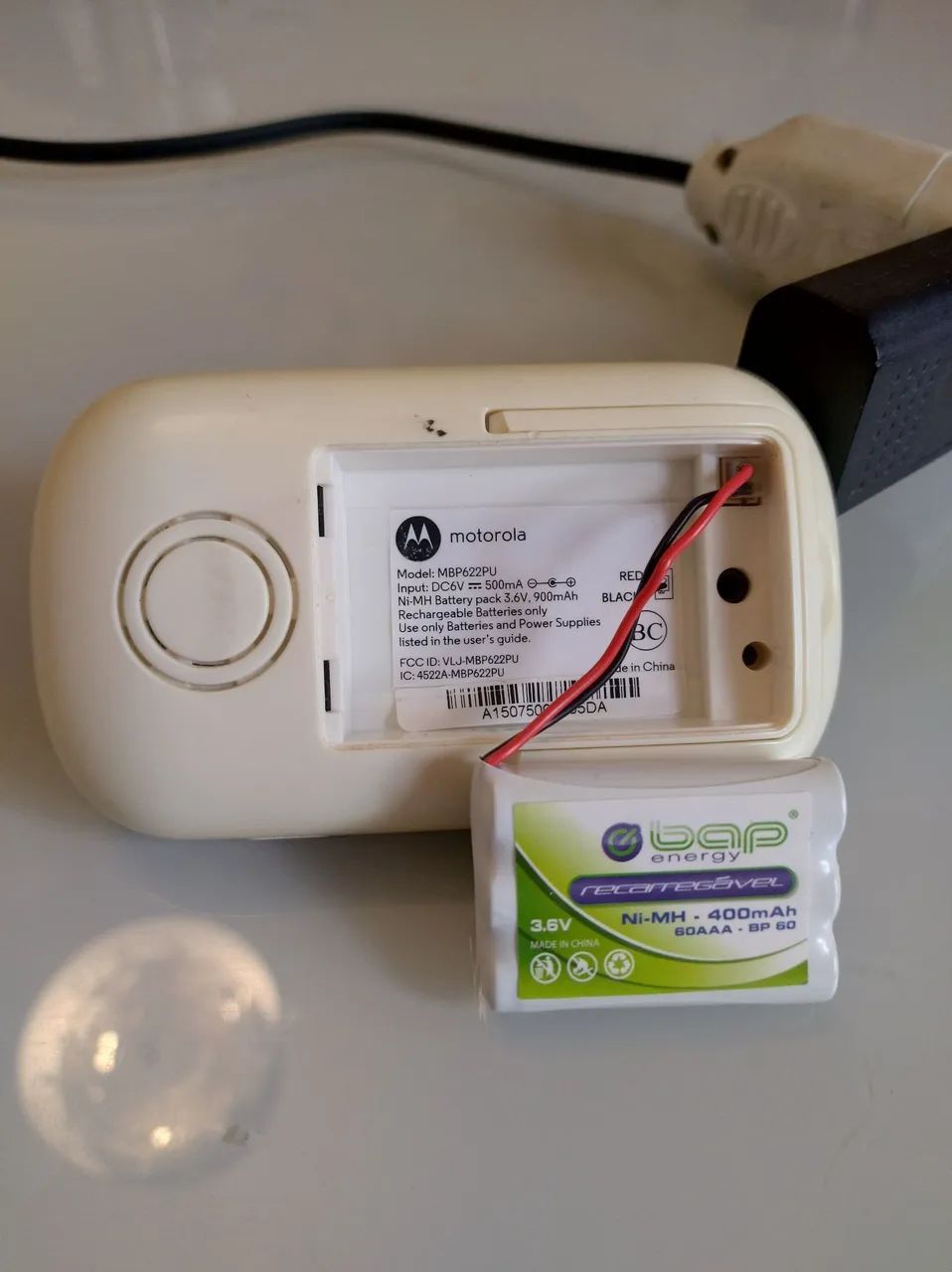 Babá eletrônica Motorola 1 câmera MPB622PU  - Foto 4