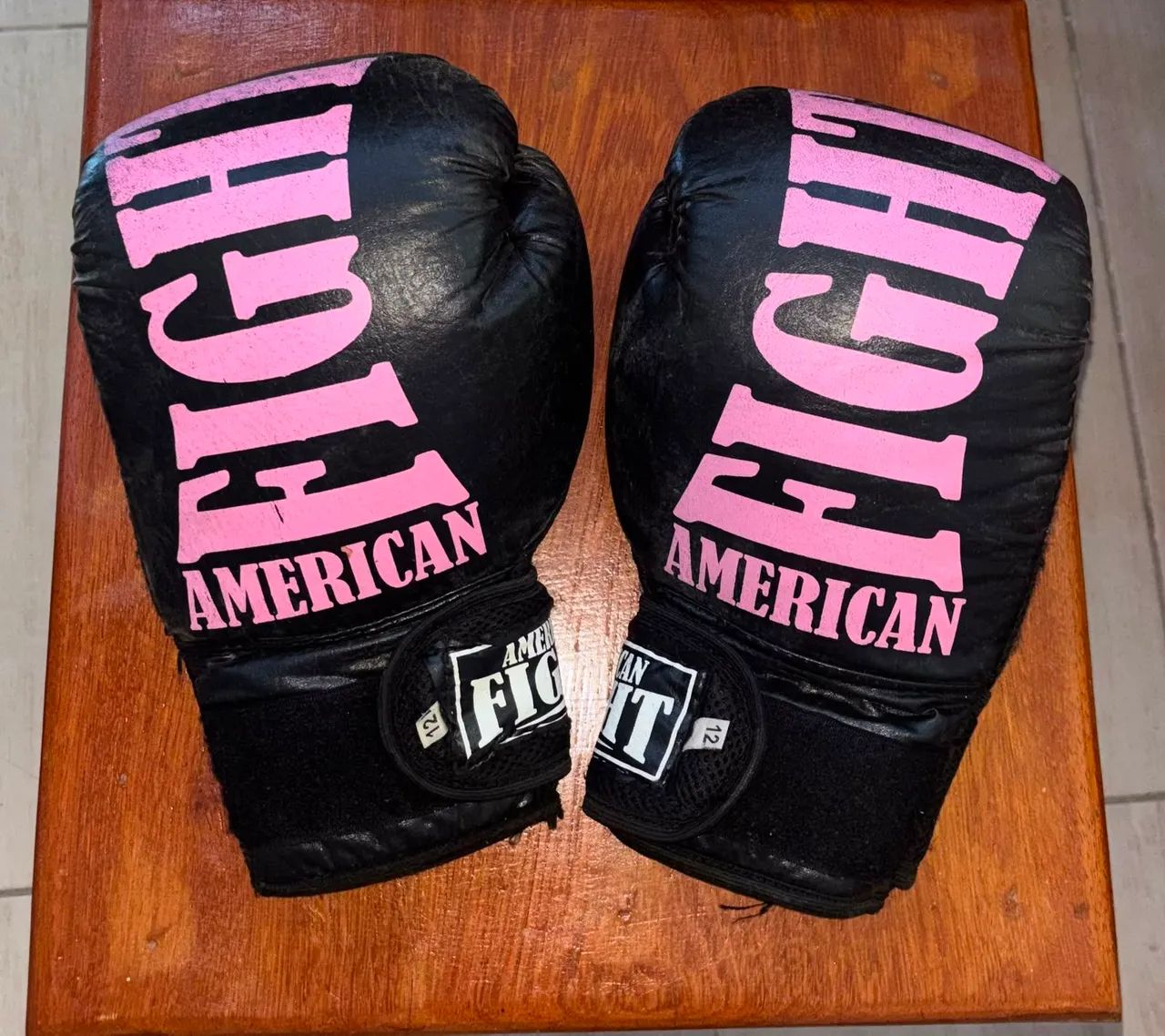 Par de luvas de boxe 12 onças 