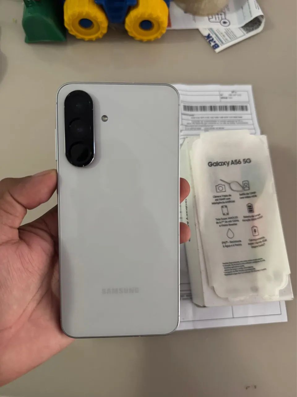 SAMSUNG A56 5G caixa original e acessórios  - Foto 5