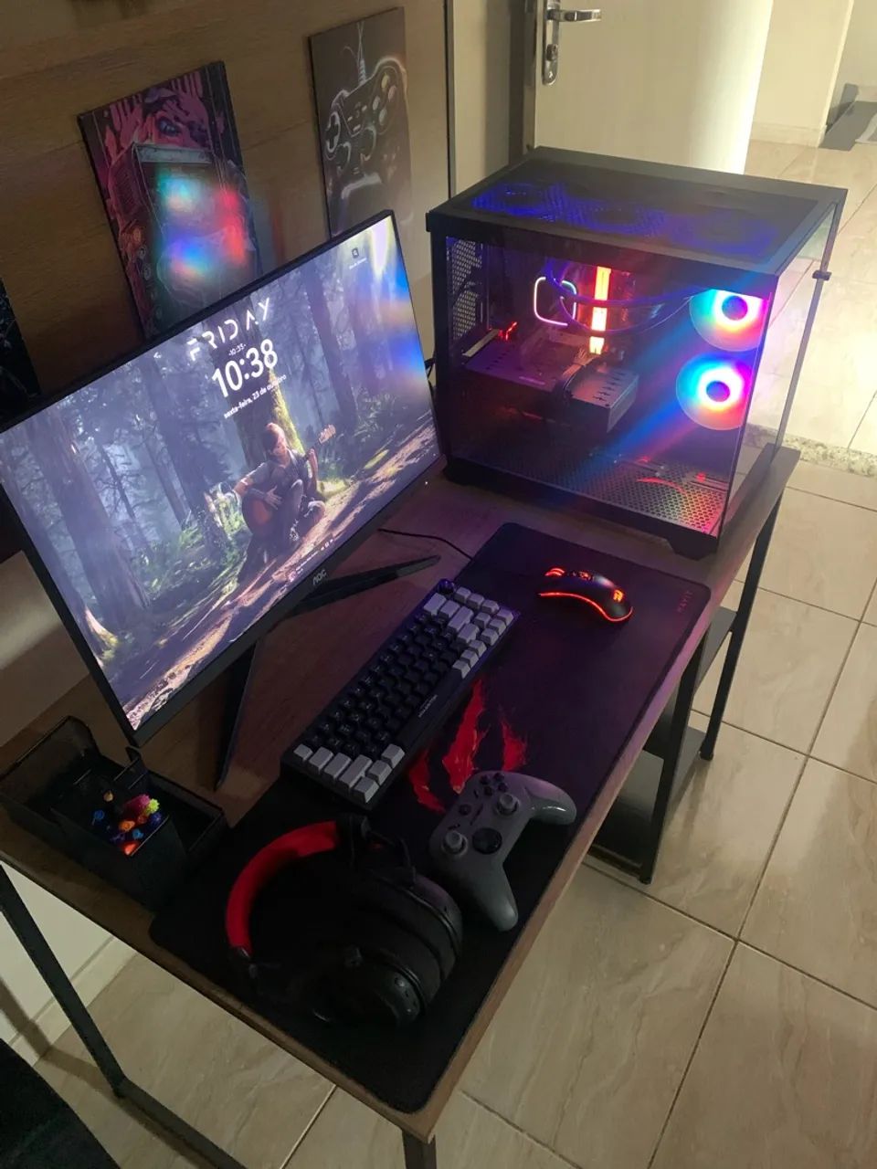 Setup Gamer Semi Novo - Foto 2