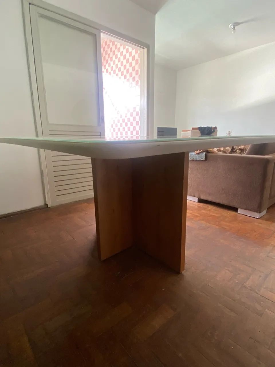 Mesa 8 lugares de madeira  - Foto 3