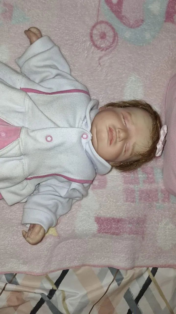 Bebe reborn Rosalie original (com kit) - Foto 4
