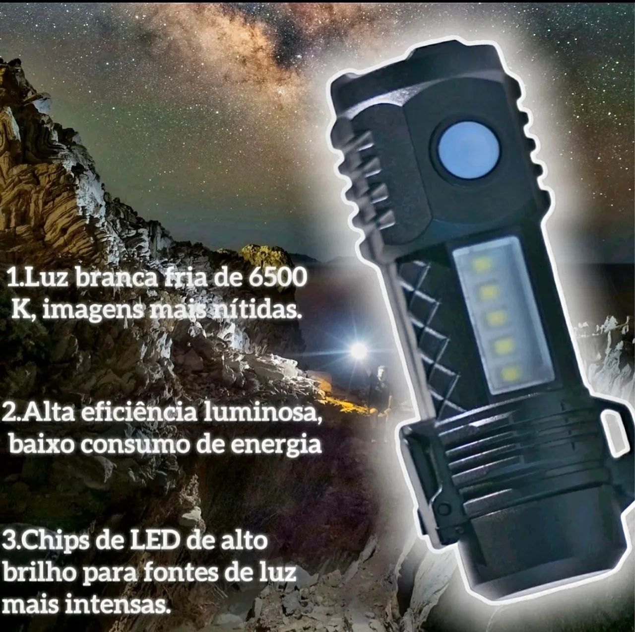 Lanterna telescópica ( nova ) - Foto 3