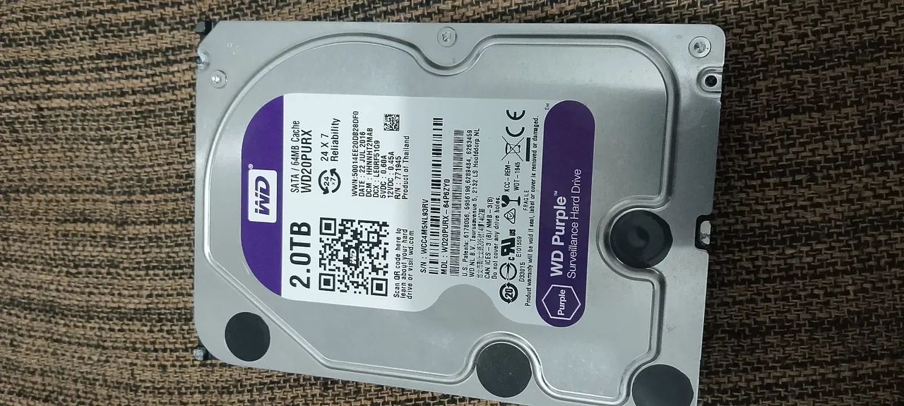 HD 2tb WD PURPLE  - Foto 3