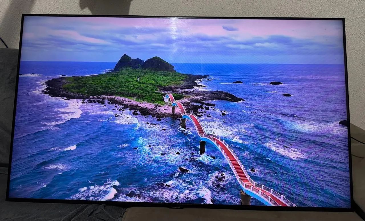 Tv smart Samsung crystal 55 polegadas 4k Bluetooth  - Foto 2
