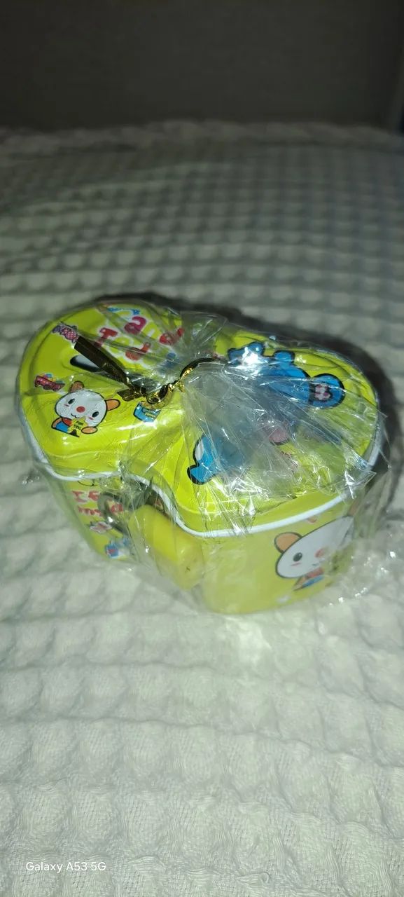 Mini cofre infantil com cadeado - Foto 2