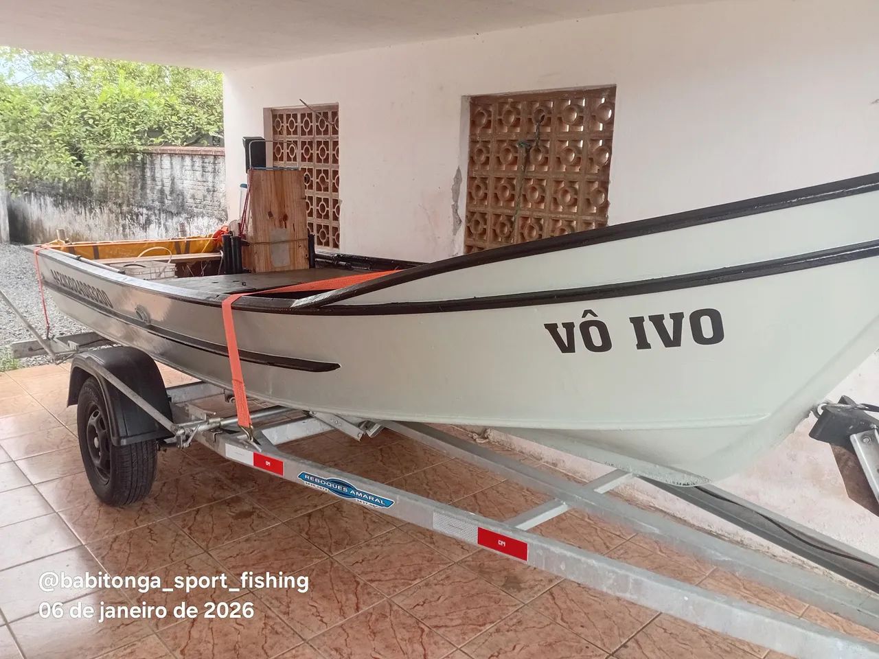 Barco, Conjunto 2024 (Barco + motor + carreta rodoviária) - Foto 7