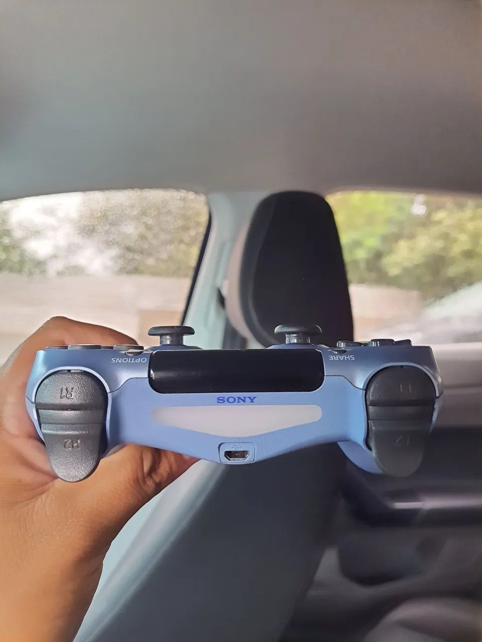 CONTROLE PS4 SLIM SEMI 100% ORIGINAL SONY TESTO NA HORA - Foto 2