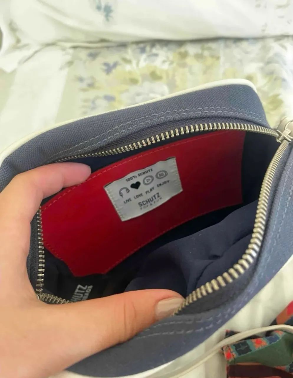 Bolsa Schutz azul  - Foto 2