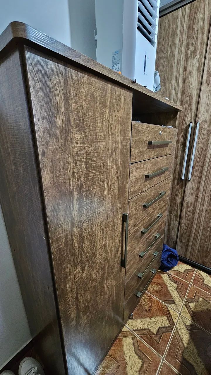 Cômoda / Sapateira Multiuso 6 Gavetas + Porta - Foto 2