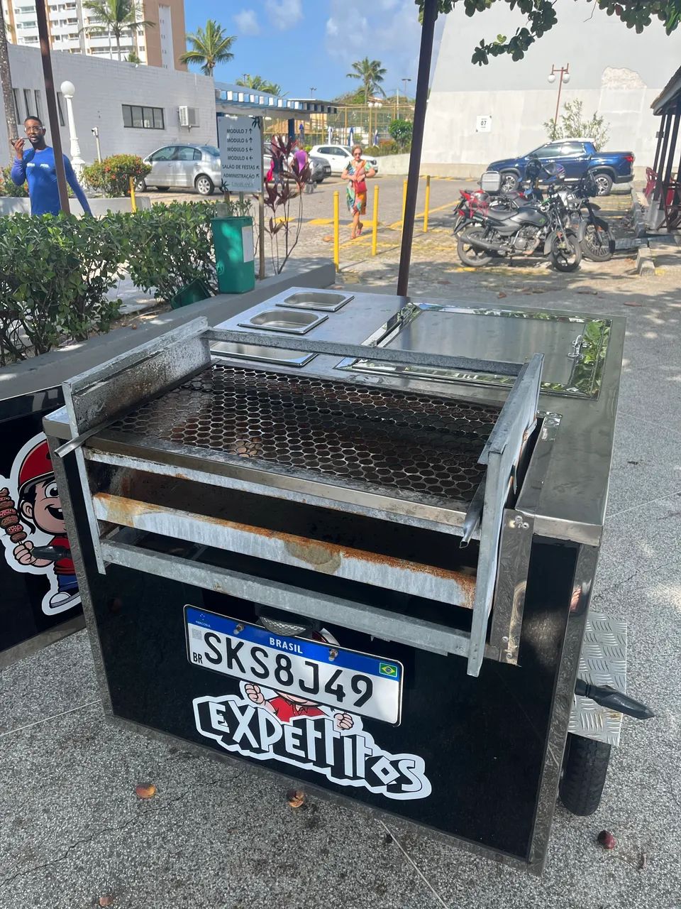 Carretinha de churrasco  - Foto 5