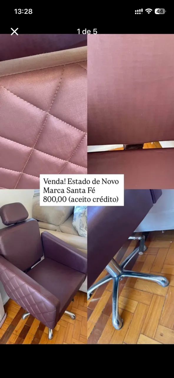 Cadeira de salão  - Foto 5