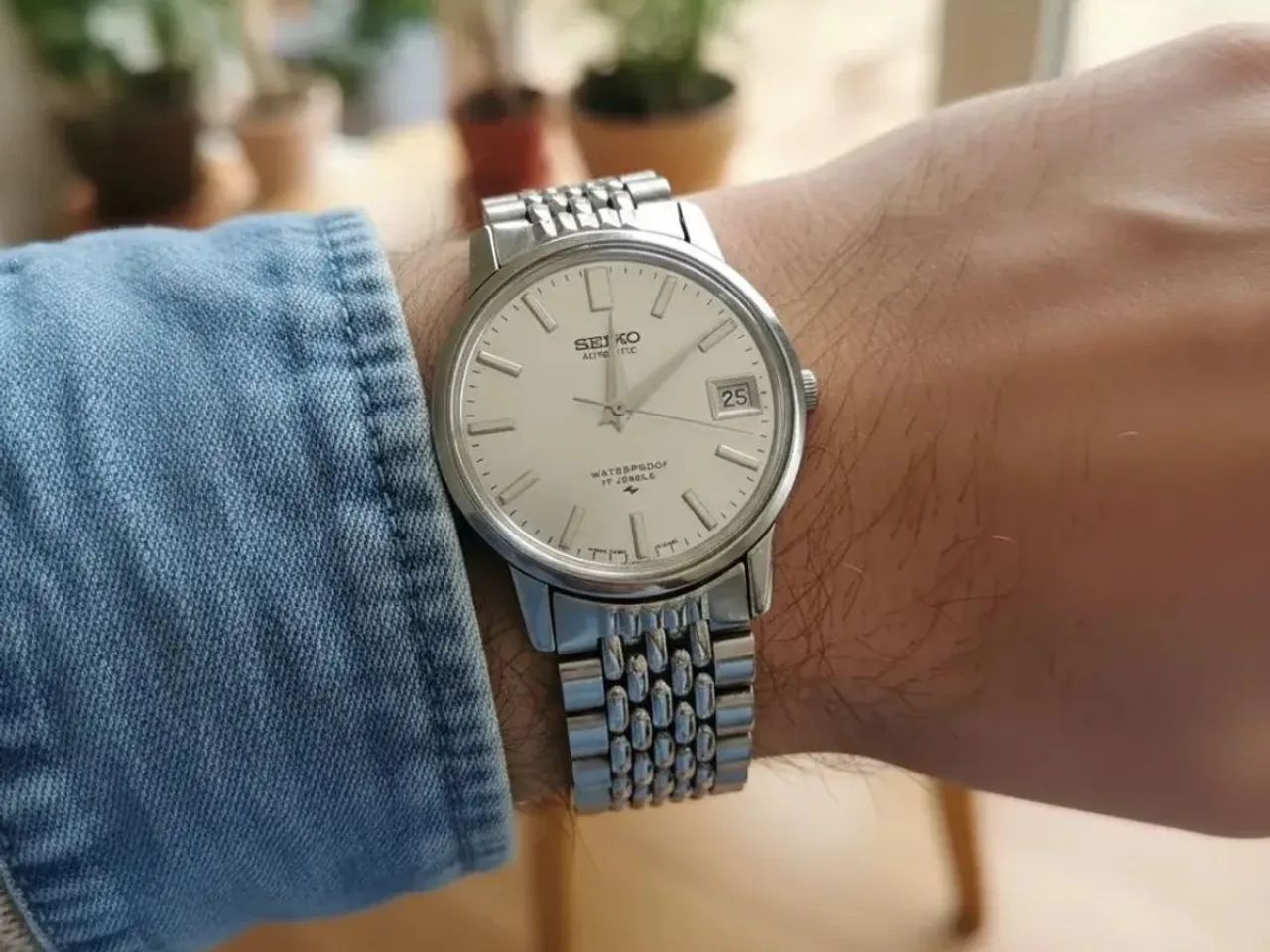 Relógio Seiko 7625  Baby GS Automático  - Foto 2