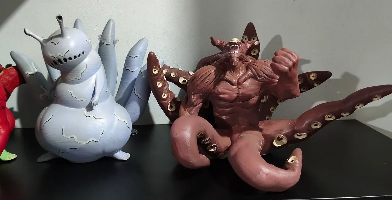 Figuras de Ação Bijuu Naruto - Foto 4