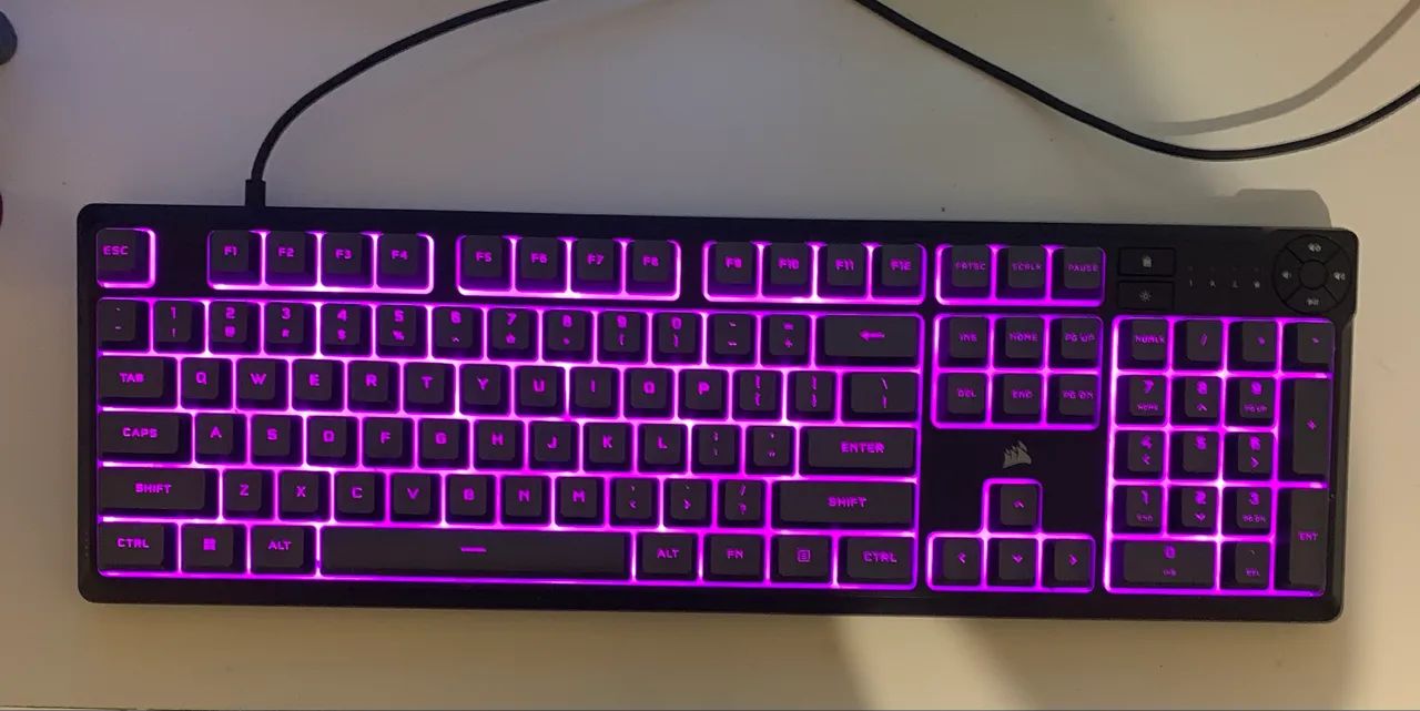 Teclado GAMER rgb CORSAIR | k55 core