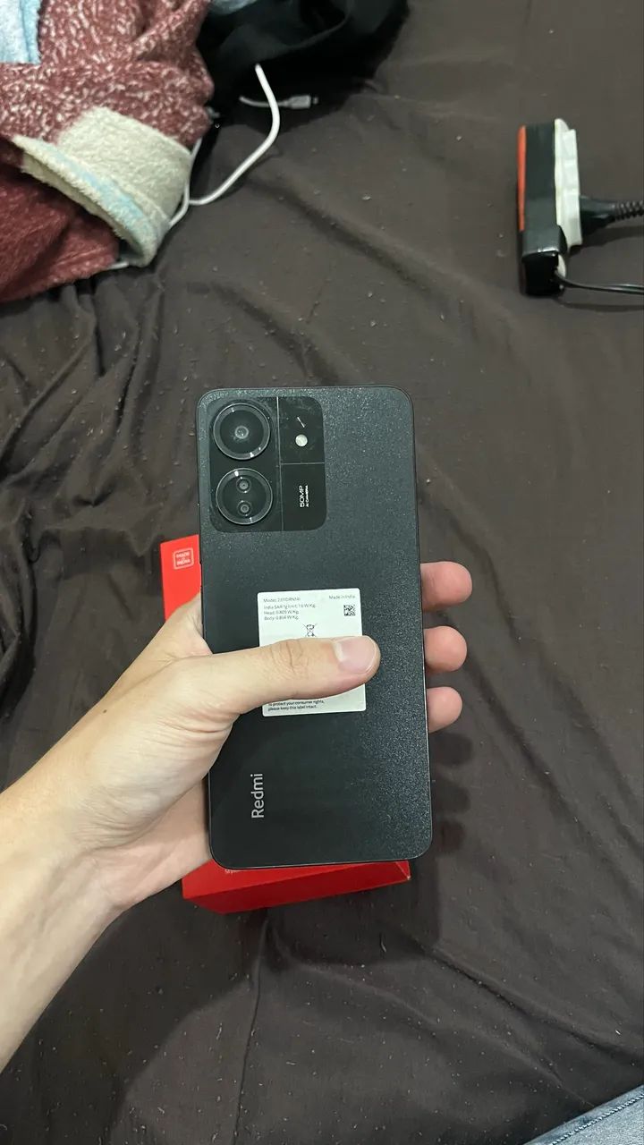 REDMI 13C - 256GB DE MEMÓRIA - 16GB DE RAM - TEM CAIXA e NOTA!!! - Foto 3