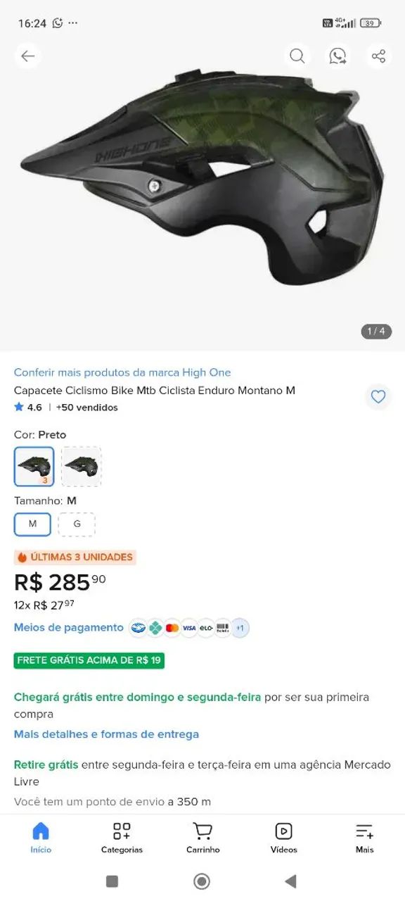 Capacete Enduro Mtb "G - HighOne - Foto 6