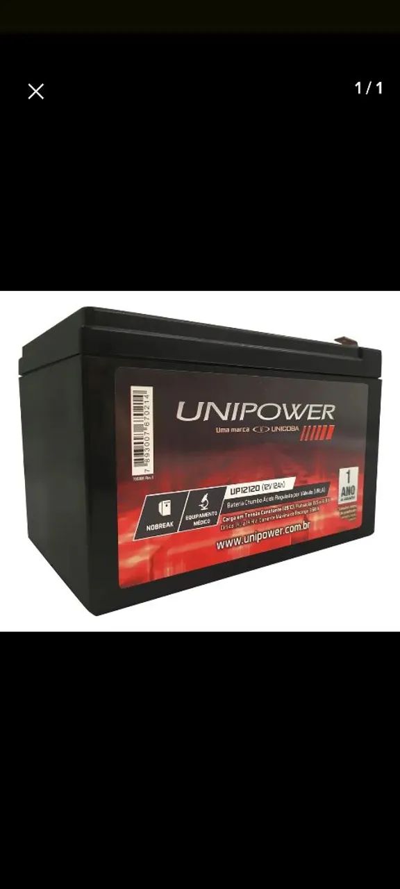 bateria unipower 