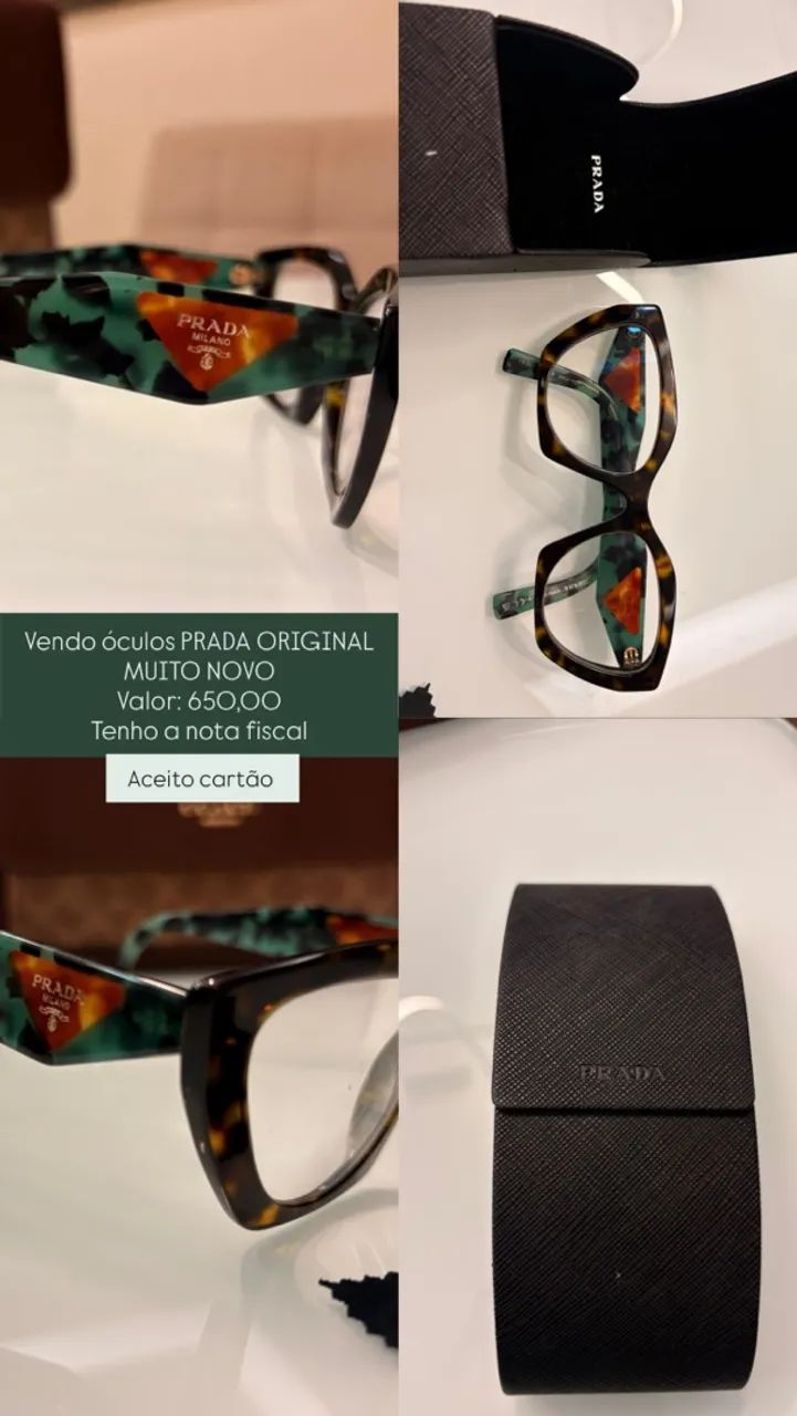 Óculos Prada original 