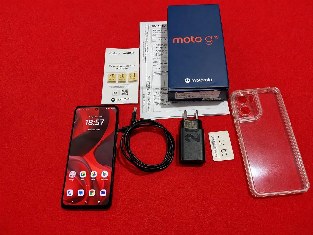MOTOROLA G15 256GB NA CAIXA  - Foto 2