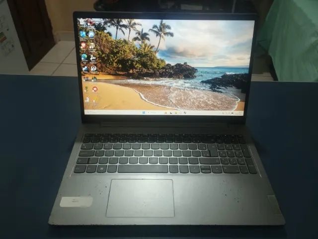Notebook Lenovo IdeaPad 3 + Carregador universal para notebooks