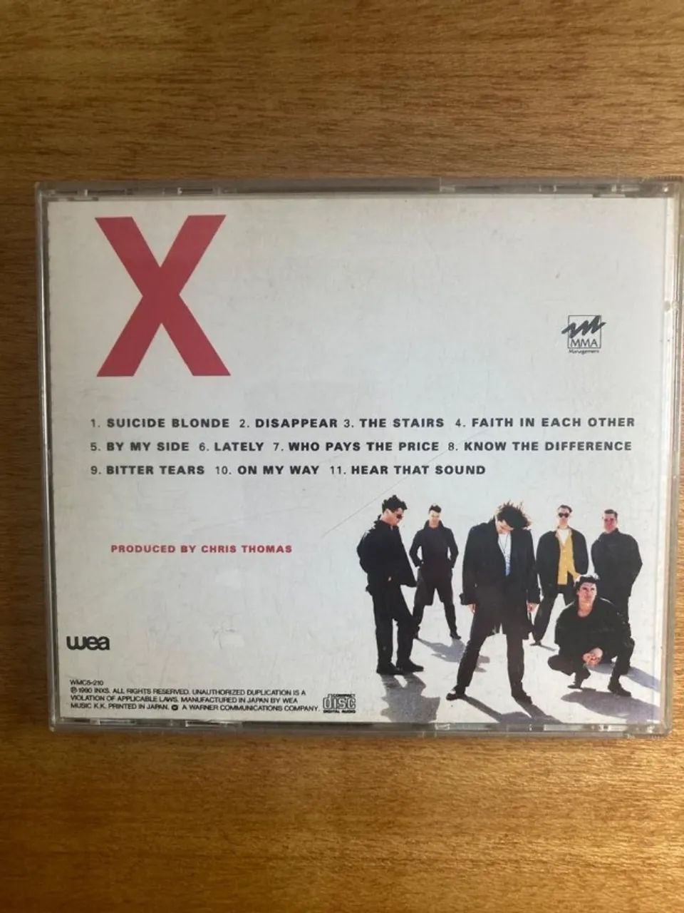 CD INXS - " X " - 1990 - trazido do Japão - raridade - Foto 2