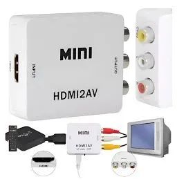 Adaptador Conversor HDMI Para AV