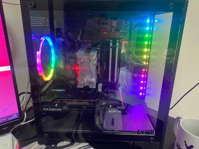 PC Gamer + Monitor 240hz - Ryzen 5 5600G + RX 6600 - 32GB RAM - Foto 6