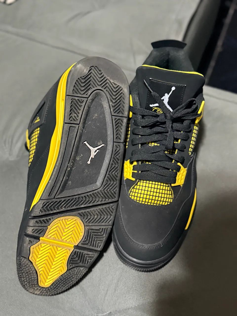 Jordan 4 yellow thunder - Foto 4