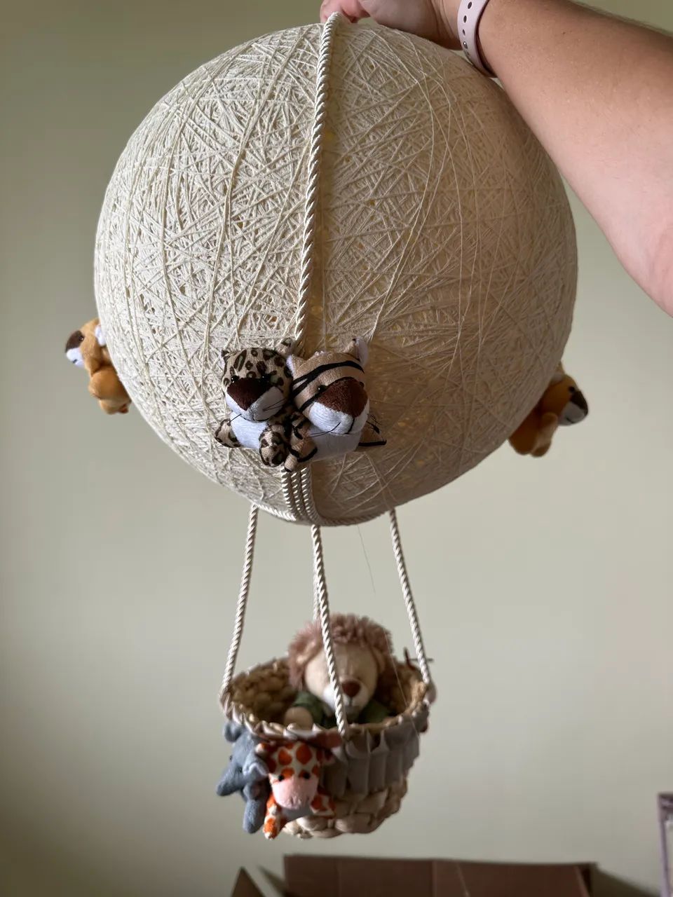 Abajur infantil de animais 