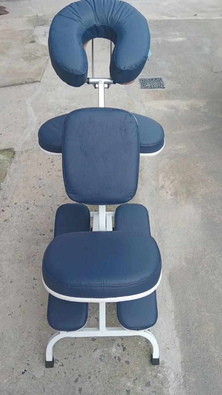 maca e cadeira de massagem semi novo!!