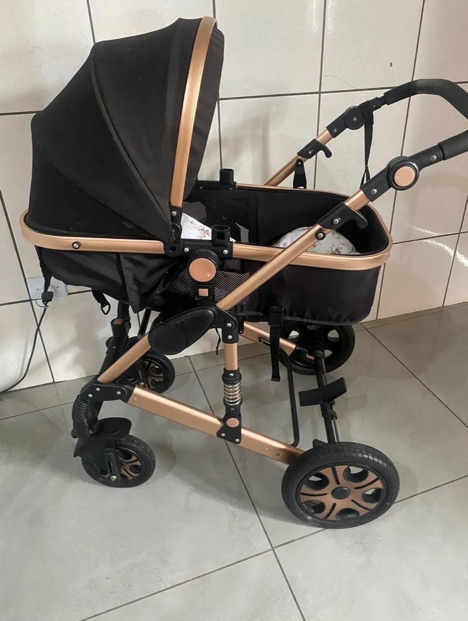 Carrinho de bebê 3 em 1 - Foto 2