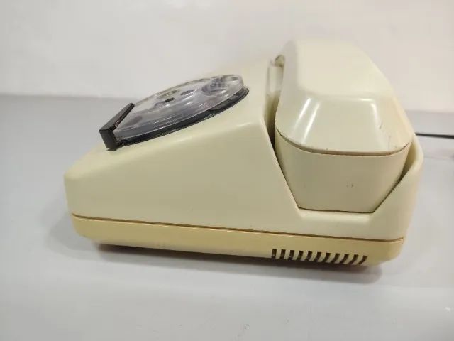 Telefone De Mesa Disco Equitel Antigo Original S7t (Usado) - Foto 5