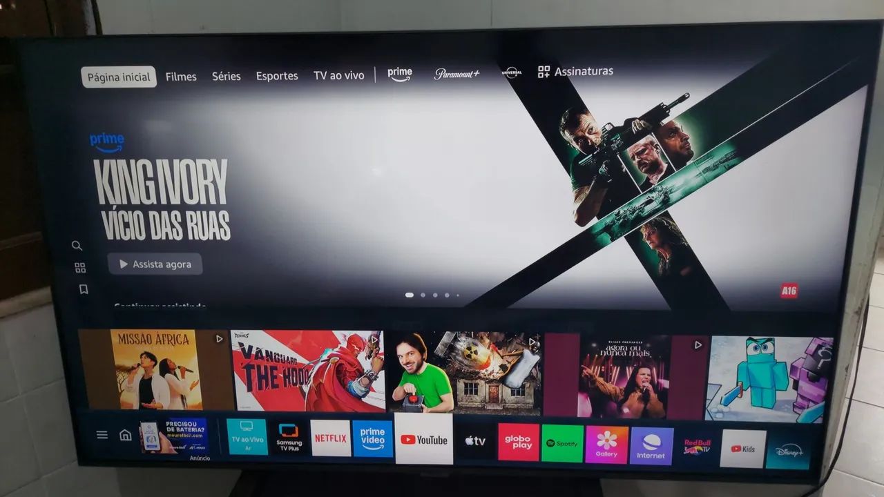 Tv Samsung 50 polegadas smart 4k - Foto 4