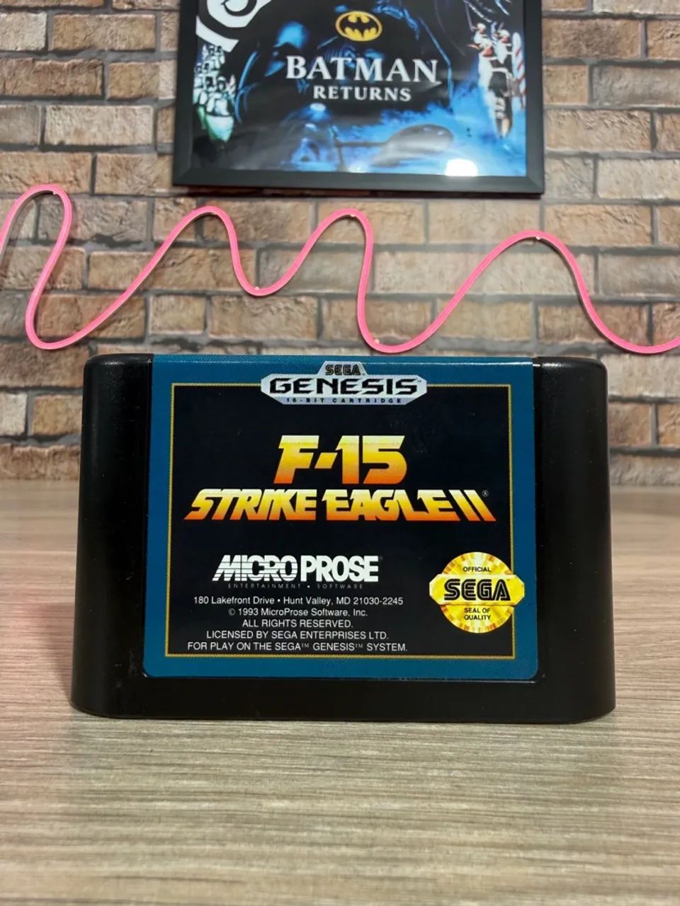 F15 Strike Eagle Mega Drive Original - Foto 2