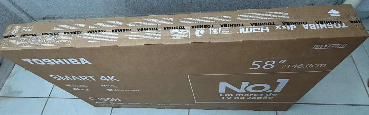 Tv Toshiba 58 polegadas 4k smart  - Foto 2