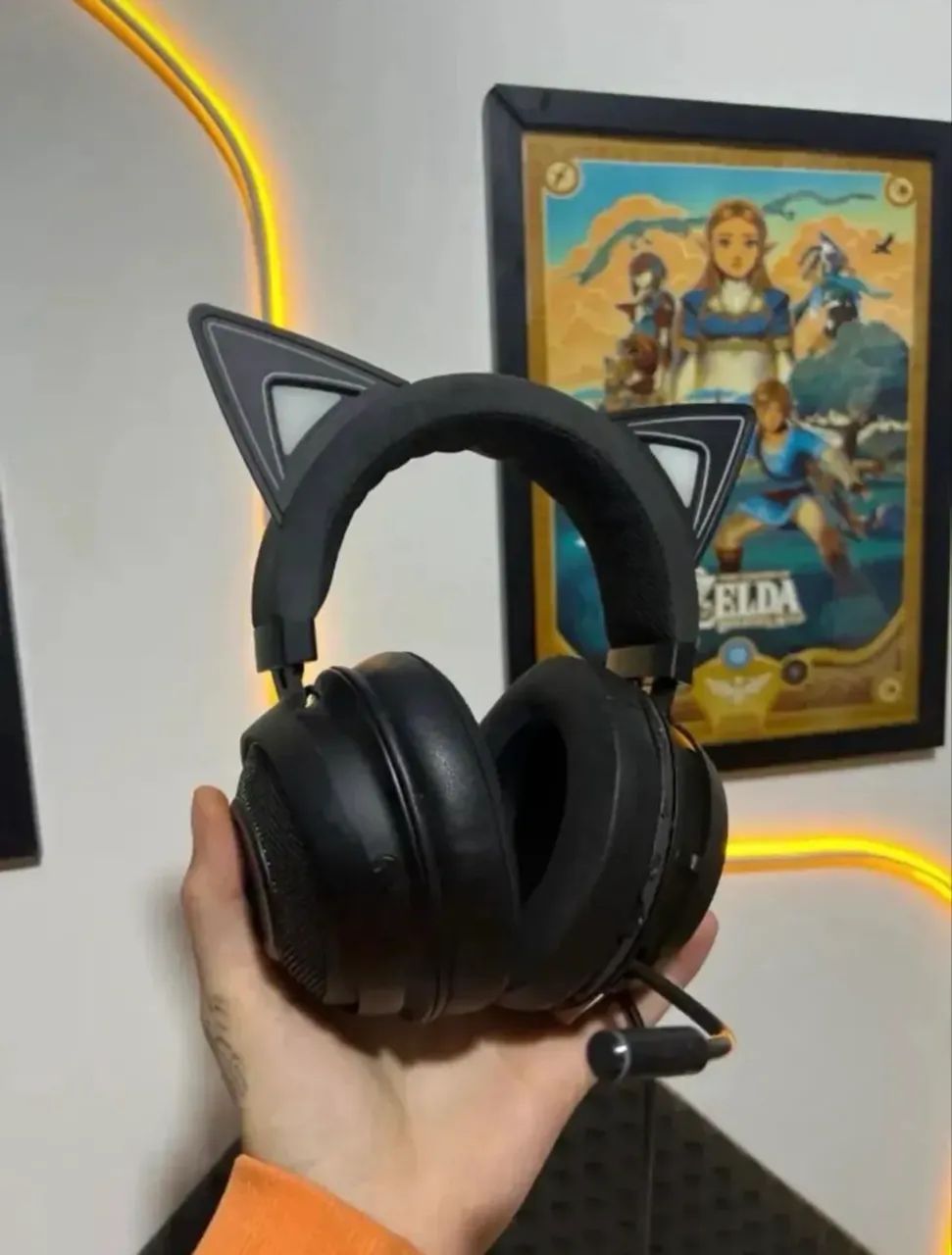 HEADSET RAZER KRAKEN KITTY - Foto 2