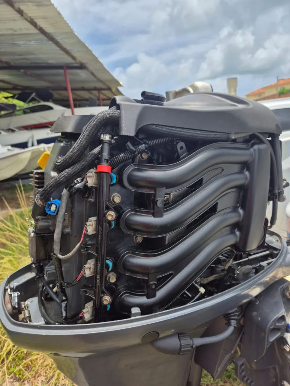 lancha 16 pés com motor 60 hp-4t - yamaha - Foto 6